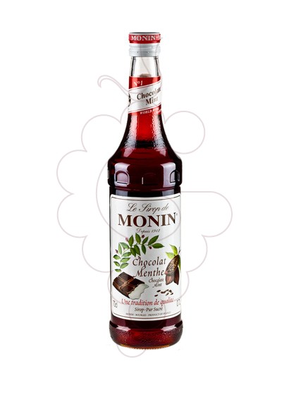 Photo Sirops Monin Chocolat Menthe (s/alcohol)