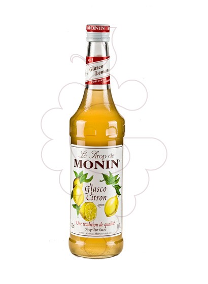 Photo Sirops Monin Glasco Citron (s/alcohol)