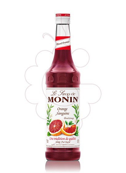 Photo Sirops Monin Orange Sanguine (s/alcohol)