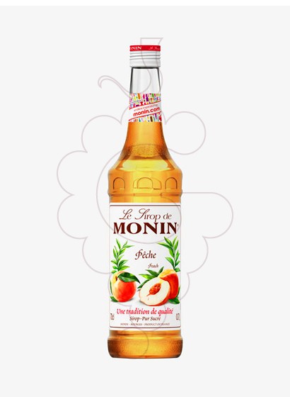 Photo Sirops Monin Peche (s/alcohol)