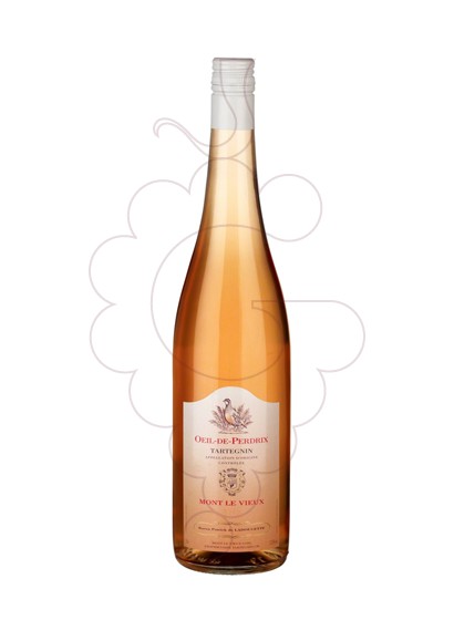 Photo Mont Le Vieux Oeil-de-Perdrix vin rosé