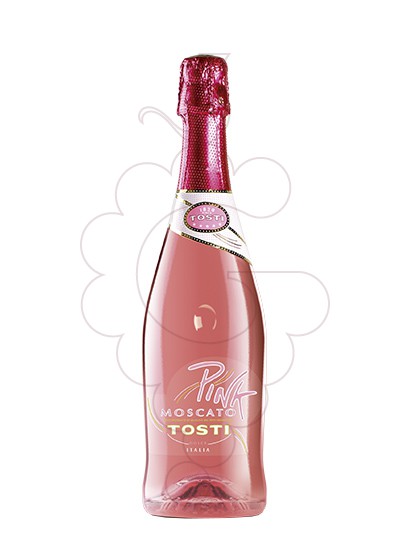 Photo Moscato Pink Tosti vin mousseux