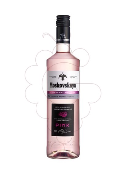 Photo Vodka Moskouskaya Pink