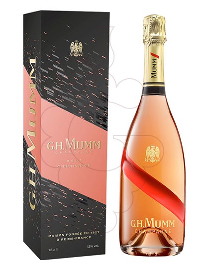 Photo Mumm Grand Cordon Rouge Rosé Brut avec Etui vin mousseux