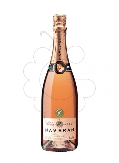 Photo Naveran rose brut vintage org vin mousseux