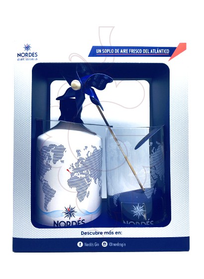 Photo Gin Nordés Atlantic Gin Pack (1 u + Verre)