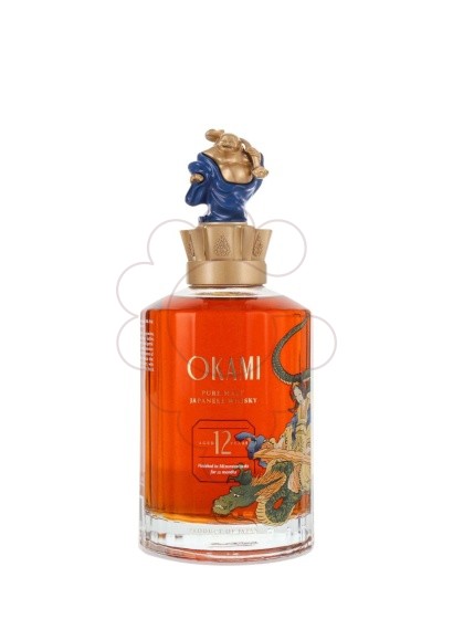 Photo Whisky Okami 12 anys pure malt japone