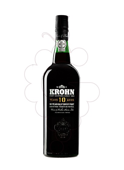 Photo Krohn 10 Ans vin généreux