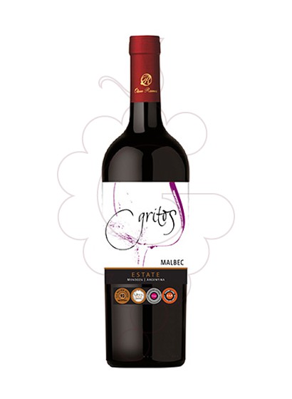 Photo Otero Ramos Gritos Malbec vin rouge