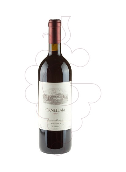 Photo Ornellaia vin rouge