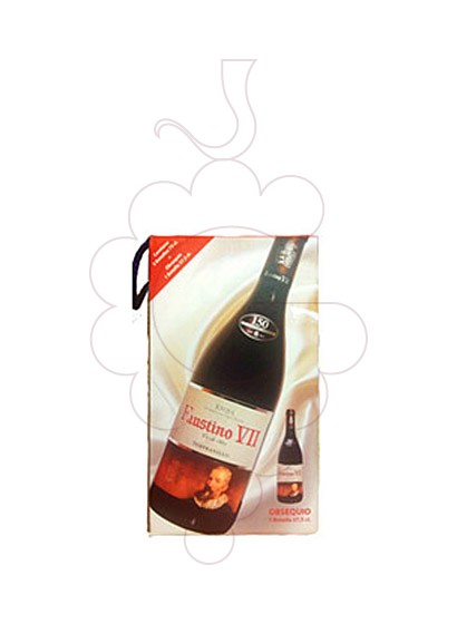 Photo Pack Faustino VII (3bot) + 1 bot 3/8 vin rouge