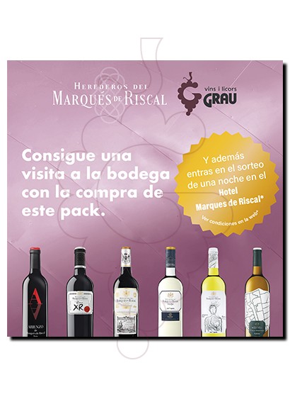Photo Coffrets cadeaux Pack Visite Maison Marqués de Riscal