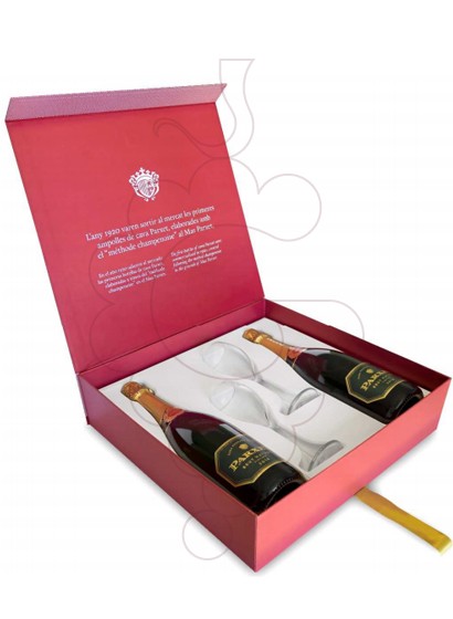 Photo Coffrets cadeaux Parxet Brut Nature Pack (2 u + 2 verres)