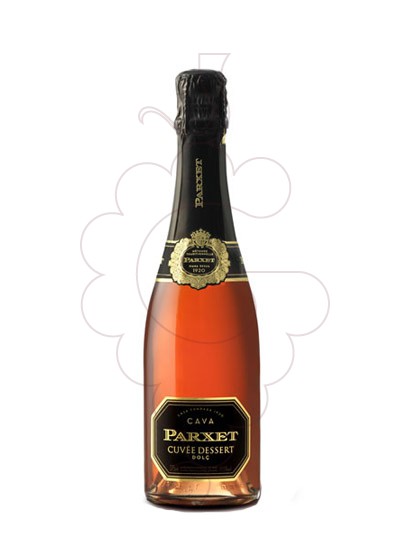 Photo Parxet Rosat Cuvee Dessert  vin mousseux
