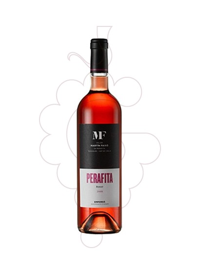 Photo Perafita Rosat  vin rosé