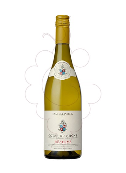 Photo Perrin Réserve Côtes du Rhône Blanc vin blanc