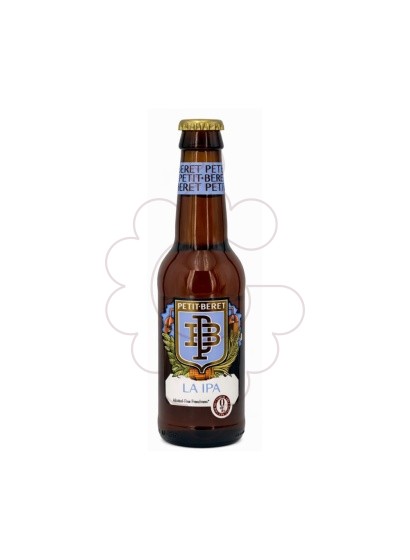 Photo Bière sans alcool Petit-beret la ipa s/alc 33 cl