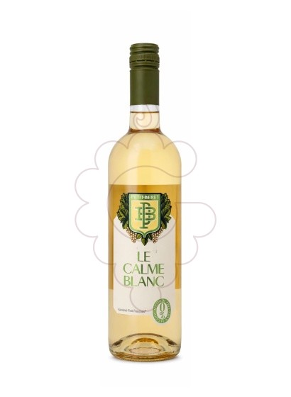 Photo Vin sans alcool Petit Beret le Calme Blanc