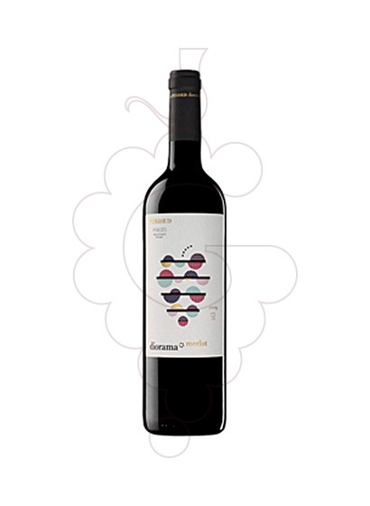 Photo Diorama Merlot vin rouge