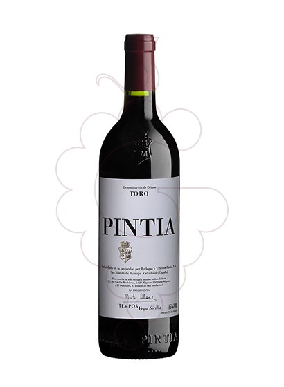 Photo Pintia vin rouge