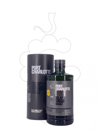 Photo Whisky Port charlotte heavily peated