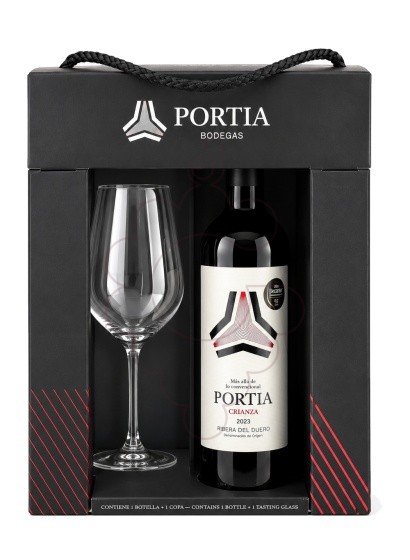 Photo Coffrets cadeaux Portia cr.+ copa 75 cl