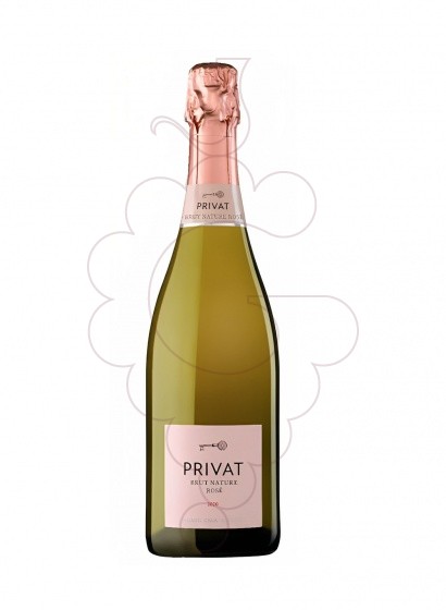Photo Privat Rose Brut Nature vin mousseux