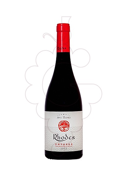 Photo Rhodes vin rouge