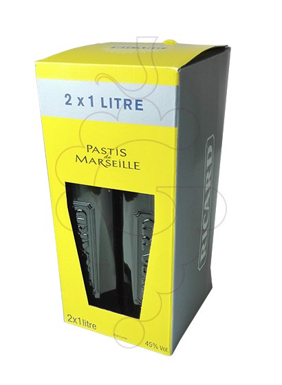 Photo Apéritif Ricard Flask Plastique Pack 2 u