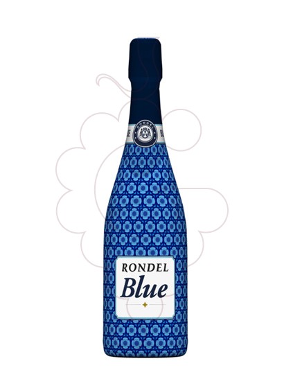 Photo Rondel Blue Brut vin mousseux