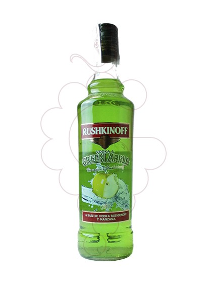 Photo Liqueur Rushkinoff Green Apple