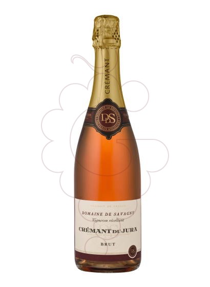 Photo Domaine de Savagny Crémant de Jura Brut Rosé vin mousseux