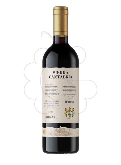 Photo Sierra Cantabria Reserva vin rouge