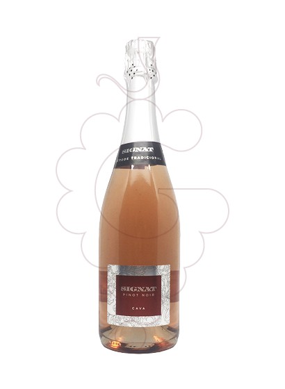 Photo Signat Brut Rose  vin mousseux