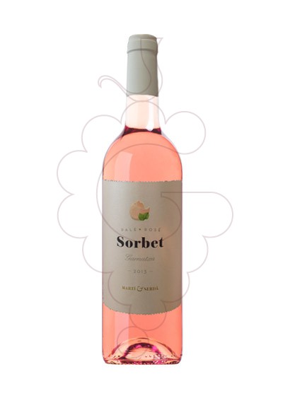 Photo Sorbet Garnatxa Rosat  vin rosé