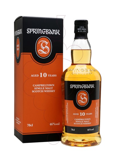 Photo Whisky Springbank 10 Ans