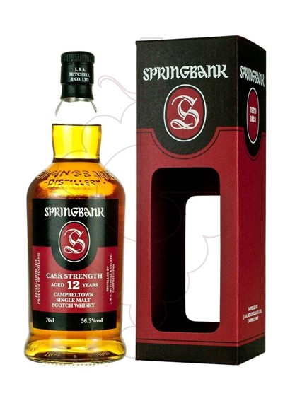 Photo Whisky Springbank Cask Strength 12 Ans