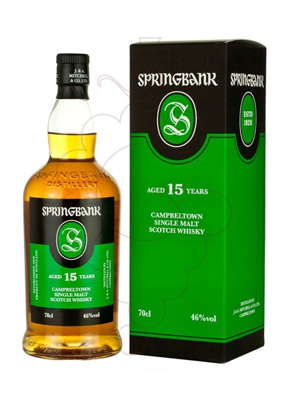 Photo Whisky Springbank 15 Ans