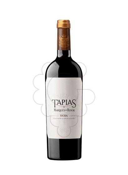 Photo Tapias Marques de Riscal vin rouge