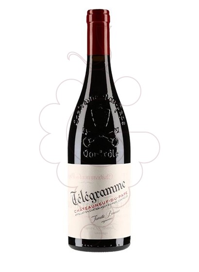 Photo Télégramme Châteauneuf-du-Pape vin rouge