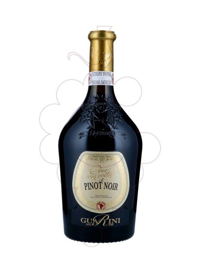 Photo Guarini Pinot Nero vin rouge