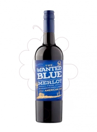 Photo The wanted blue merlot 2021 vin rouge