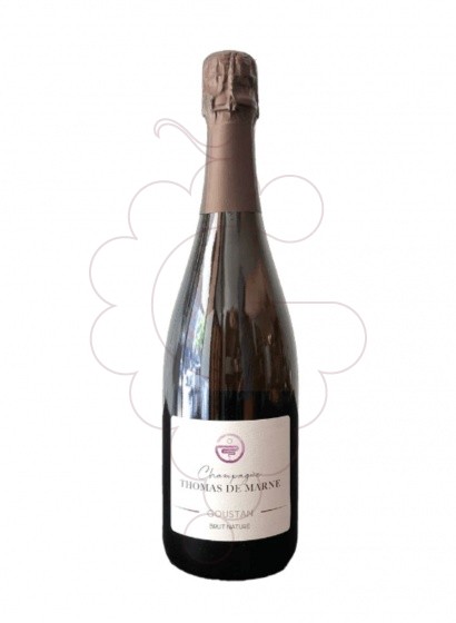 Photo Thomas de Marne Goustan Brut Nature vin mousseux