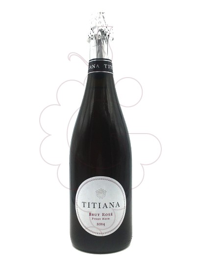 Photo Titiana Pinot Noir Rosé Brut vin mousseux