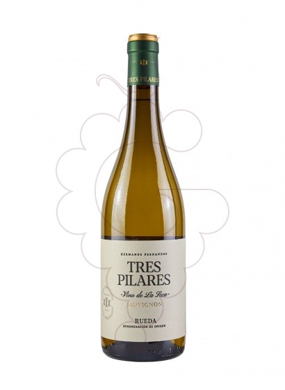 Photo Tres pilares sauvignon blanc vin blanc