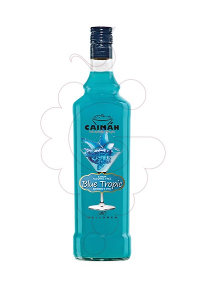 Photo Sirops Caimán sirop Blue Tropic (sans alcool)