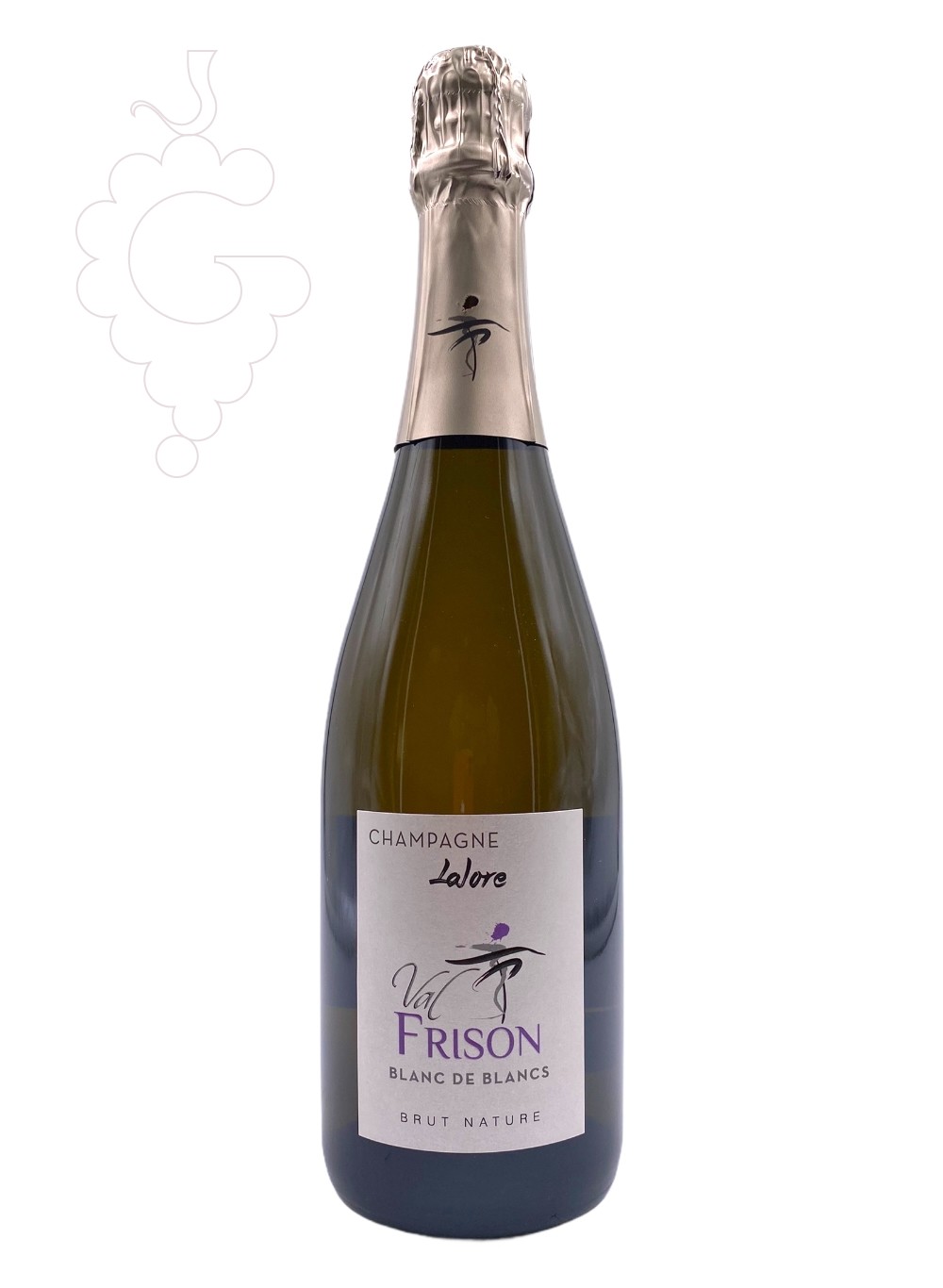 Photo Val Frison Lalore Blanc de Blancs Brut Nature vin mousseux