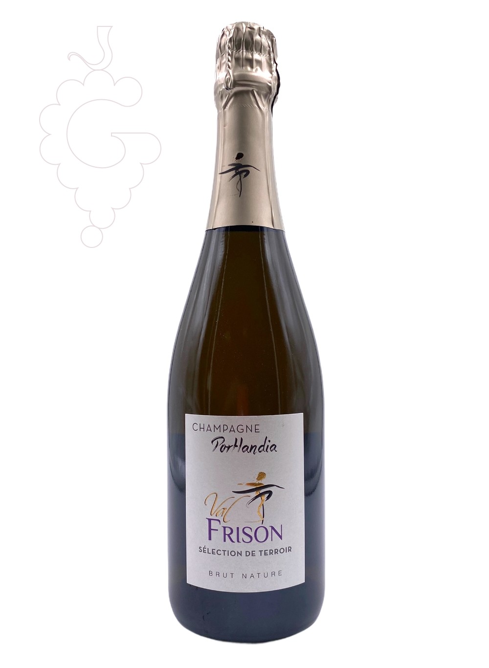 Photo Val Frison Terroir Portlandia Brut Nature vin mousseux