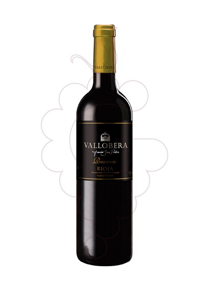 Photo Vallobera Reserva vin rouge