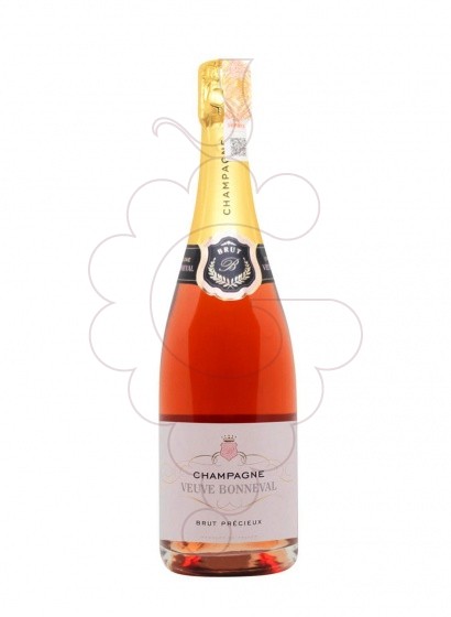 Photo Veuve bonnebal brut rose preci vin mousseux